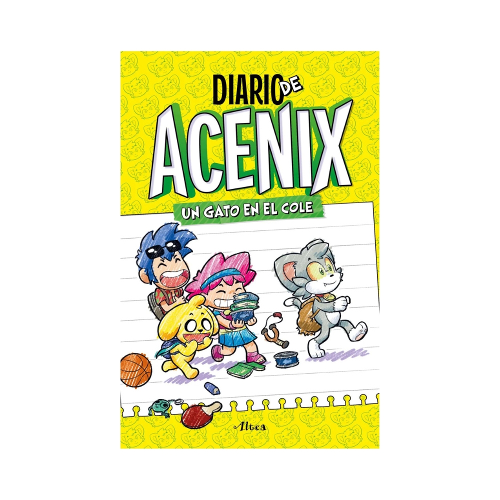 DIARIO DE ACENIX - UN GATO EN EL COLE